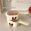 Yusenyi cute mini fruit washing artifact with handle household cleaning basket kitchen small sink blueberry drain basket handle drain basket + patch