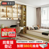 Sophia tatami bed customized for the whole house, children's desk bed, multi-functional all-in-one bed, small study room, bookcase combination wardrobe, 10 packages + 389 yuan / upgraded tatami