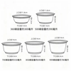Yusenyi disposable bowls and chopsticks set thickened round plastic bowl with lid for banquet home party delivery packaging box 850 bowls 50 pieces (with lid) 10