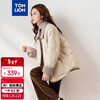 TonLion 2025 winter women's lapel short down jacket