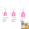 1DOBNA menstrual cup, moon cup with built-in tampon, menstrual leak-proof upgraded auntie cup, 1 piece + steam sterilizer (remark size required) 1 piece