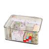 Desktop Acrylic Transparent Storage Box Flip-top Desktop Cosmetics Dustproof Storage Box Snacks and Miscellaneous Organizing Box HD Large Capacity Transparent Gray One Pack