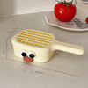 Yusenyi cute mini fruit washing artifact with handle household cleaning basket kitchen small sink blueberry drain basket handle drain basket + patch