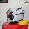 LS2 Carbon Fiber FF901 Backflip Motorcycle Dual Lens 180 Carbon Fiber Face-Up Helmet 3C Four Seasons FF906 FF906 Flash White 2XL (60-61CM recommended)
