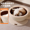 JD Logistics Lezhizhi coffee cup cat nest sisal cat nest one-piece round shape wear-resistant, non-shedding and scratch-resistant coffee cup - large (13cm deepened, 15 catties cat can sleep)