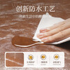 Japanese futon home waterproof cushion tatami balcony bay window cushion floor Zen leather memory foam round cushion-wild ink coffee brown diameter 35cm waterproof and oil-proof