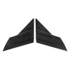 Litian is suitable for Lynk & Co 02/03/05/09 A-pillar spoiler decorative frame door protection frame triangle frame modification 02/03 spoiler (carbon fiber pattern)