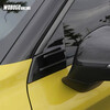 Litian is suitable for Lynk & Co 02/03/05/09 A-pillar spoiler decorative frame door protection frame triangle frame modification 02/03 spoiler (carbon fiber pattern)