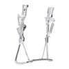 Electric car ladder 4 16 18-inch foot support rear large bracket double-support car support foot rack parking battery station tripod 14-inch double-hole bracket/piece Comes with installation screws