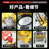 Nongbaishun's new four-wheel drive diesel micro-tillage multi-functional hoeing, trenching, grass-crushing and ridging all-in-one agricultural rotary tillage artifact 20 wide two-wheel drive 170 gasoline weeding wheel + furrow plow