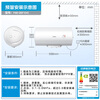 Midea 8-year warranty for the whole machine 40-liter electric water heater 2000W household rental house energy-saving antibacterial safety electric wall F40-20F1 (H)