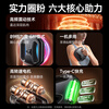VTT Fascial Ring Fat Slinging Machine Fascial Gun Lazy Man's Weight Loss Artifact Professional Slim Belly Waist Abdomen Whole Body Fast Slimming Abdominal Massager Mid-Autumn Teacher's Day Birthday Gift Flagship Model 89-level Adjustable Double Ring Resonance Fat Slinging + 28mm Amplitude