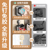 Yingsuyu Suction Cup Toilet Brush Set Home No Dead Angle Bathroom Wall-mounted No-Punch Toilet Cleaning Brush Toilet Cleaning Artifact Gun Ash 1 Pack (Toilet Brush + Gap Brush + Storage Rack)