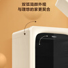 Haier 150L air-cooled frost-free ice bar home refrigerator beverage fruit preservation cabinet living room mini ice bar small refrigerator small freezer first-class energy efficiency LC-150WLH9EY1U1