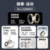 KPEPkpep health smart ring blood oxygen heart rate body temperature blood pressure male and female couple sports sleep monitoring remote control photo multi-functional health R16 Starlight Silver No. 10 inner diameter 19.8mm