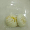 Junmo strip type steamed bun packaging box disposable transparent plastic 3.5 xiaolongbao steamed bun takeaway packaging box 5 5 round lid steamed bun box 100 pieces