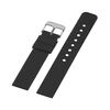 Universal silicone rubber watch strap black suitable for Casio Citizen Armani ck Tissot dw men's and women's wristband (C24) dark blue strap 16mm