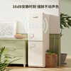Xinfei (Frestec) 98 liter double door refrigerator small mini retro small refrigerator home dormitory rental refrigeration freezer refrigerator energy saving and electricity saving support trade-in 185 liter double door retro beige + partition + energy saving and low noise