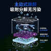 UORRIS German Ou Ruishi air purifier removes formaldehyde, smoke odor, new house, home desktop office, small negative ion removal, odor removal, allergens, rhinitis, asthma, pollen artifact, fresh white, including consumables | formaldehyde removal rate 99%, real-time detection | active capture | effect visualization