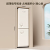 Xinfei (Frestec) 98 liter double door refrigerator small mini retro small refrigerator home dormitory rental refrigeration freezer refrigerator energy saving and electricity saving support trade-in 185 liter double door retro beige + partition + energy saving and low noise