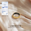 SHAKESPEARE Smart Ring Sleep Monitoring Female Niche Design Couple Ring Light Luxury Crushed Ice Gold No. 15