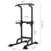 ZHENG XIN horizontal bar indoor pull-up device household single bar parallel bar adult and children multifunctional fitness equipment 4001F white (adjustable to 2.1 meters)