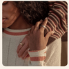 OURA Wang Hong's same style, new ready-made Oura ring5 smart ring for men and women's sports health monitoring, new silver ready-made, straight delivery - if you don't know the code number, please contact customer service 11