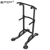 MIKING horizontal bar home pull-up device indoor single parallel bar multi-functional children's heightening male and female stretching fitness equipment 4001F single parallel bar black + auxiliary cantilever belt
