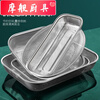 FANCYCHIC316 stainless steel chopstick basket drain rack tableware cutlery storage box kitchen dishwashing and disinfection cabinet chopstick cage basket main picture style