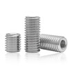 Henghu 304 stainless steel internal and external tooth nut joint conversion nut screw thread protective sleeve M2M4M5M6M10M12 braces fasteners M4*M6*10 (5 pieces)