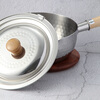 YOSHIKAWA Japan original imported Yoshikawa snow pan lid milk pot soup pot stainless steel lid 16-22cm dual use YH9499 snow pan dual use lid 20-22cm