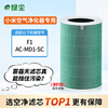 Green dust adapts to Xiaomi Mijia (MI) air purifier filter element F1/AC-MD1-SC purifier filter element to remove aldehyde and haze PM2.5 to remove odor and smoke