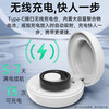 24-hour health monitoring smart ring, blood pressure, heart rate and blood oxygen monitoring, sleep, multiple exercise modes, non-sensory wearing smart ring, black, free charging compartment + heart rate + blood oxygen + blood pressure + sleep + exercise + non-sensory wearing, size 12, diameter 21.4, finger circumference 67