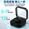 Smart Ring AI-ECG ECG Monitoring Blood Pressure Heart Rate Blood Oxygen Monitoring Sleep Health Monitoring Waterproof Sports Smart Ring Free Charging Box + Heart Rate + Blood Oxygen + Blood Pressure + Sleep + Exercise + Non-sensory Wearing Size 13 Diameter 22 Finger Circumference 70