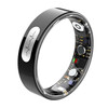 Smart Ring AI-ECG ECG Monitoring Blood Pressure Heart Rate Blood Oxygen Monitoring Sleep Health Monitoring Waterproof Sports Smart Ring Free Charging Box + Heart Rate + Blood Oxygen + Blood Pressure + Sleep + Exercise + Non-sensory Wearing Size 13 Diameter 22 Finger Circumference 70