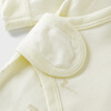 Tongtai (TONGTAI) baby jumpsuit spring and autumn pure cotton newborn clothes newborn baby butterfly clothing romper orange 66cm