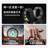 Xieli 26 15th Generation Smart Rings Heart Rate Blood Oxygen Sleep Monitoring Blood Sugar Blood Pressure Uric Acid Sports Health Ring Bright Black - 23 Ceramic Version W1 Smart Rings Heart Rate Blood Oxygen Sleep Sleep Pedometer US Size 7# Finger Circumference 55-56.5mm Wear