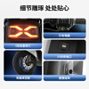 Tailing electric motorcycle Xingxiang long-range electric car 72V23Ah lead-acid battery 1200W high-speed electric motorcycle commuting to work takeaway transportation battery car Galaxy Gray