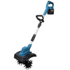 Semperstar lithium battery micro tiller hand-held scarifier agricultural orchard vegetable field tiller small household electric hoe rotary tiller lithium battery micro tiller (vegetable field courtyard) suitable - 10 cells 1 battery 1 charge