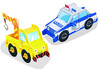 Storybook series that can transform into cars: Brave Police Car