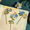 Jiamo retro oil painting bookmark gift box teacher thank you gift high-end exquisite metal vase bookmark high-value Van Gogh cultural and creative souvenirs Teacher's Day practical back-to-school gift for teachers
