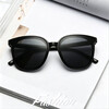 Sunglasses Sunglasses Unisex Sunscreen UV Shade Black Frame Large Frame Outdoor Hiking Beach Black Frame No Dots