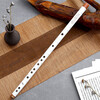 Shuhuai musical instrument (shuhuai) Shuhuai exquisite beginner's one-piece transverse flute bitter bamboo flute with instruction, zero-based entry-level adult and children's musical instrument one-piece G key white