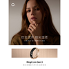 RingConn Smart Ring Heart Rate Blood Oxygen Women's Menstrual Period Blood Pressure Assessment Vibration Reminder Satin Rose Gold No. 10 (20.45mm)