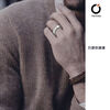 CE-LINKHenHalo smart ring can monitor 128 kinds of sports such as sleep, heart rate, blood oxygen, heart rate variability, stress, menstrual cycle, running, etc. Warm white light silver 9