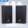 SAST professional stage conference speaker set, stage wedding performance conference bar KTV audio outdoor set HiFi speaker high power 10-inch speaker + MV-200X function + microphone + mixer + effector
