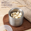 Baijie garlic pounder kitchen garlic mashed manual garlic mortar 304 stainless steel grinder