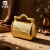 Huazi Gold Pure Gold 9999 Gold Nugget Small Gold Bag Investment Collection Gift for Girlfriend Small Gold Bag 5g