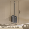 JCZS Toilet Brush Suction Cup 2026 Style Home Cleaning No Dead Angle Wall-mounted No-Punch Bathroom Gun Ash*1 Suction Cup Does Not Hurt the Wall/No Dead Angle Brush Head