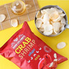 South Korea imported Qu Laifu shrimp chips garlic crab flavor puffed crispy snacks snack food garlic shrimp chips 82g * 3 bags